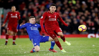 ليستر سيتي يفرض التعادل على ليفربول