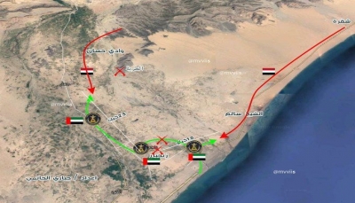 أبين: قوات الجيش تسيطر على معسكر للانتقالي في محيط الطريه وتراجع للمليشيات باتجاه جعار