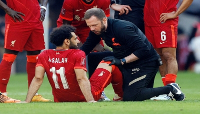 إصابة محمد صلاح تثير قلق عشاق ليفربول