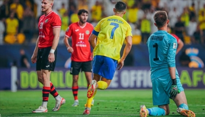 كريستيانو رونالدو يقود النصر السعودي للفوز على استقلال دوشنبه الطاجيكي