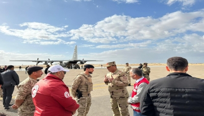 الأول منذ بدء العدوان.. وصول مستشفى ميداني أردني مع فريق طبي إلى غزة