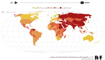 "مراسلون بلاحدود": اليمن أحد أكبر 10 سجون للصحفيين في العالم